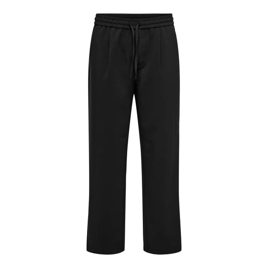 Pantalon Only & Sons Onswill 0292 Loose String Jet Black