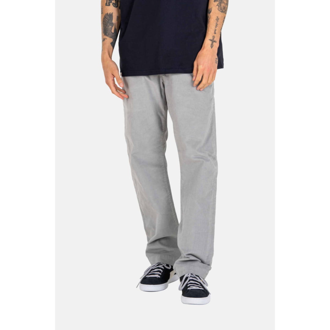 Pantalon Reell Reflex Loose Chino Grey Square Cord - reell