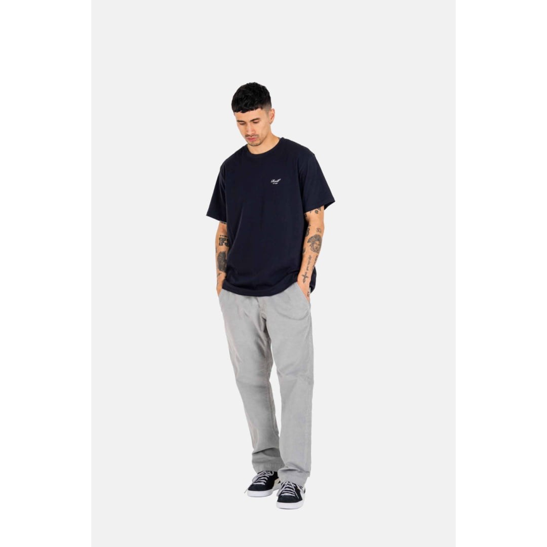 Pantalon Reell Reflex Loose Chino Grey Square Cord - reell