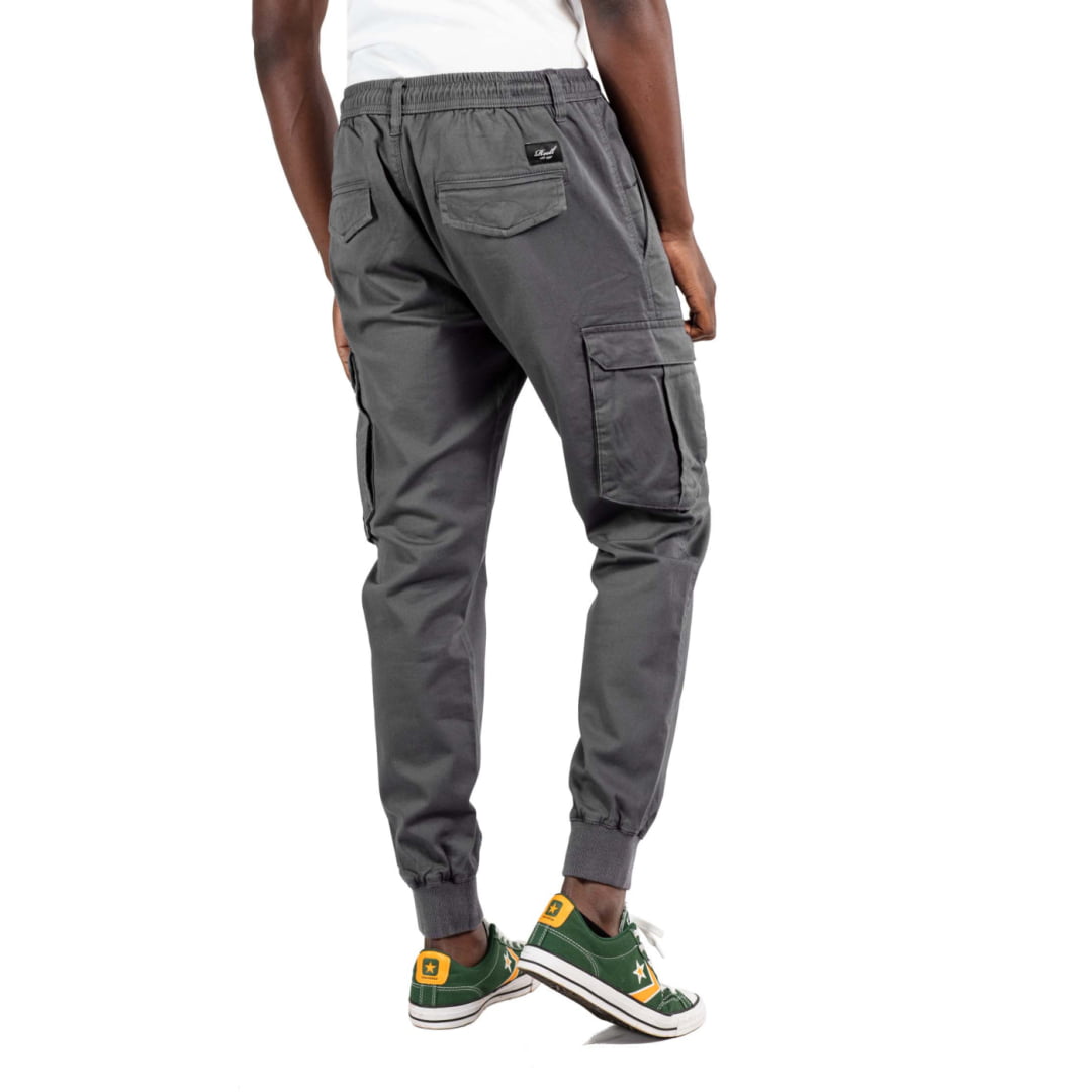 Pantalon Reell Reflex Rib Cargo Dark Grey - PANTALON REFLEX
