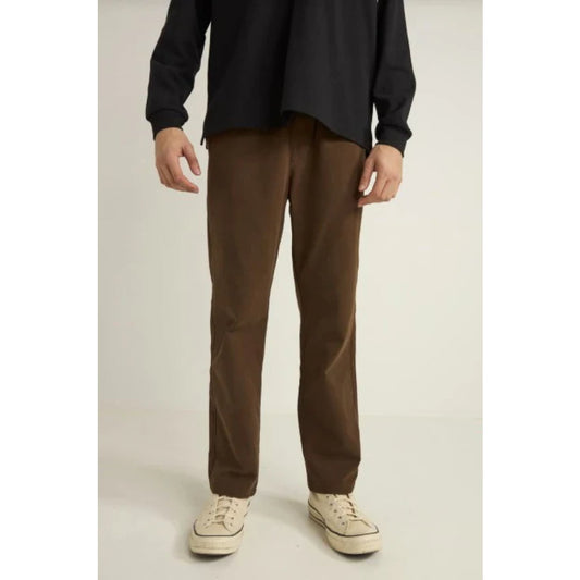 Pantalon Rhythm Brushed Jam Brown - Insidshop.com