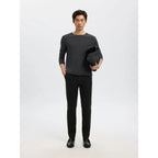 Pantalon Selected SLH175 Slim New Miles Flex Black - Slh175