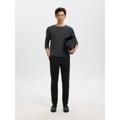 Pantalon Selected SLH175 Slim New Miles Flex Black - Slh175