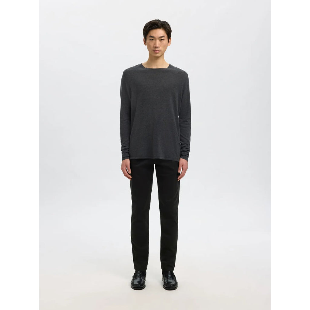 Pantalon Selected SLH175 Slim New Miles Flex Black - Slh175