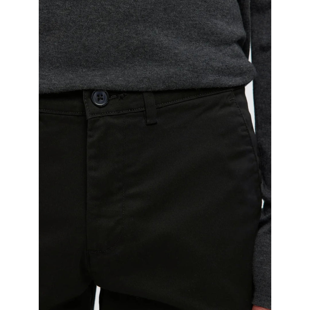 Pantalon Selected SLH175 Slim New Miles Flex Black - Slh175