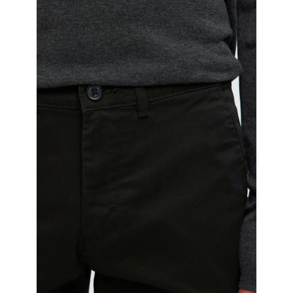 Pantalon Selected SLH175 Slim New Miles Flex Black - Slh175