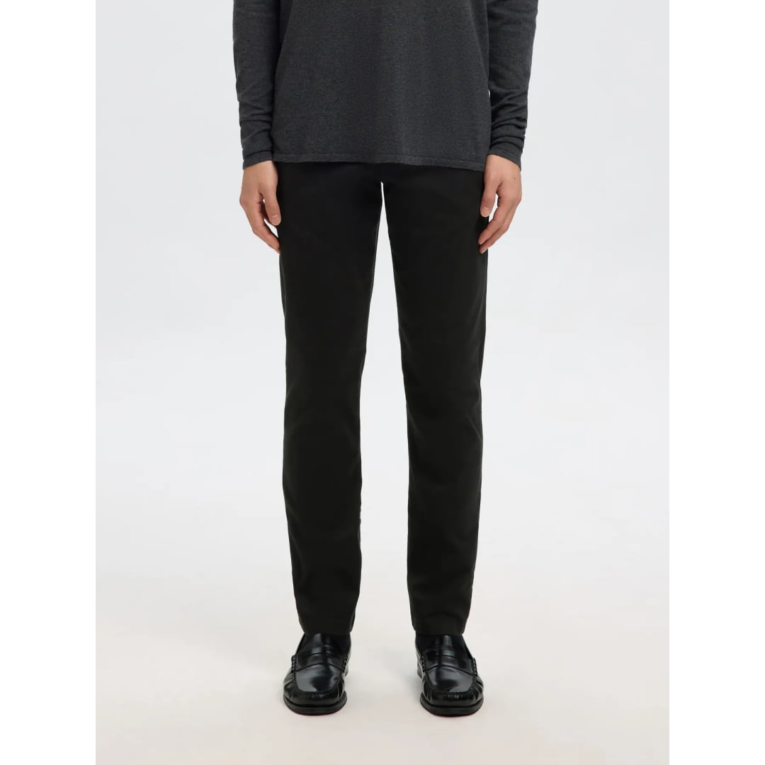 Pantalon Selected SLH175 Slim New Miles Flex Black - Slh175