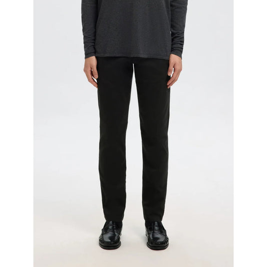 Pantalon Selected SLH175 Slim New Miles Flex Black - Slh175