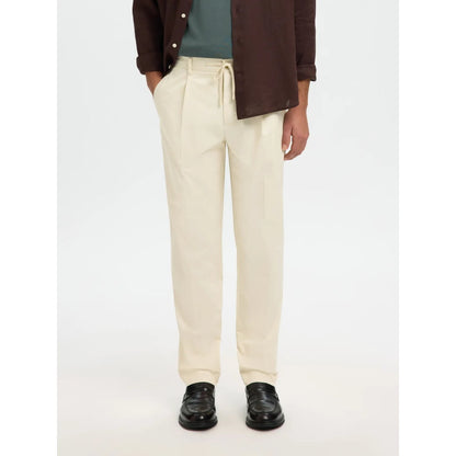 Pantalon Selected SLH190-REG Tape Leroy Pleat Jari Birch