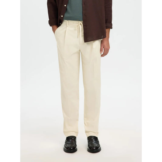 Pantalon Selected SLH190-REG Tape Leroy Pleat Jari Birch