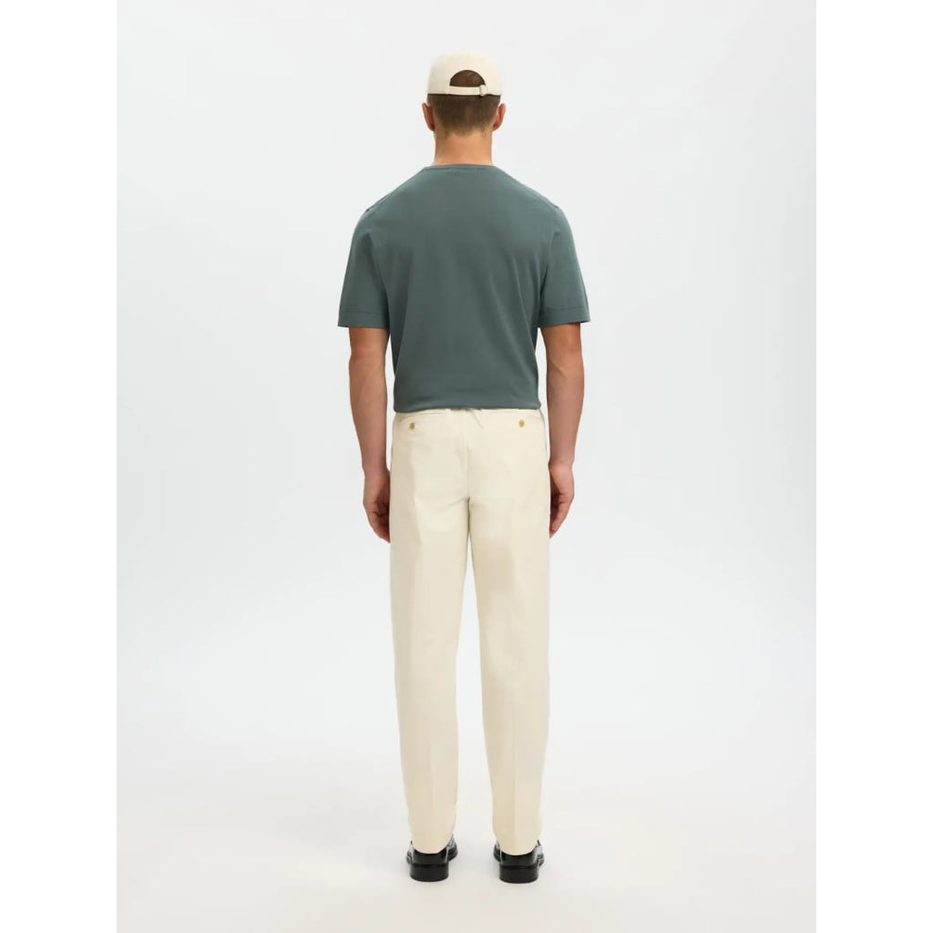 Pantalon Selected SLH190-REG Tape Leroy Pleat Jari Birch