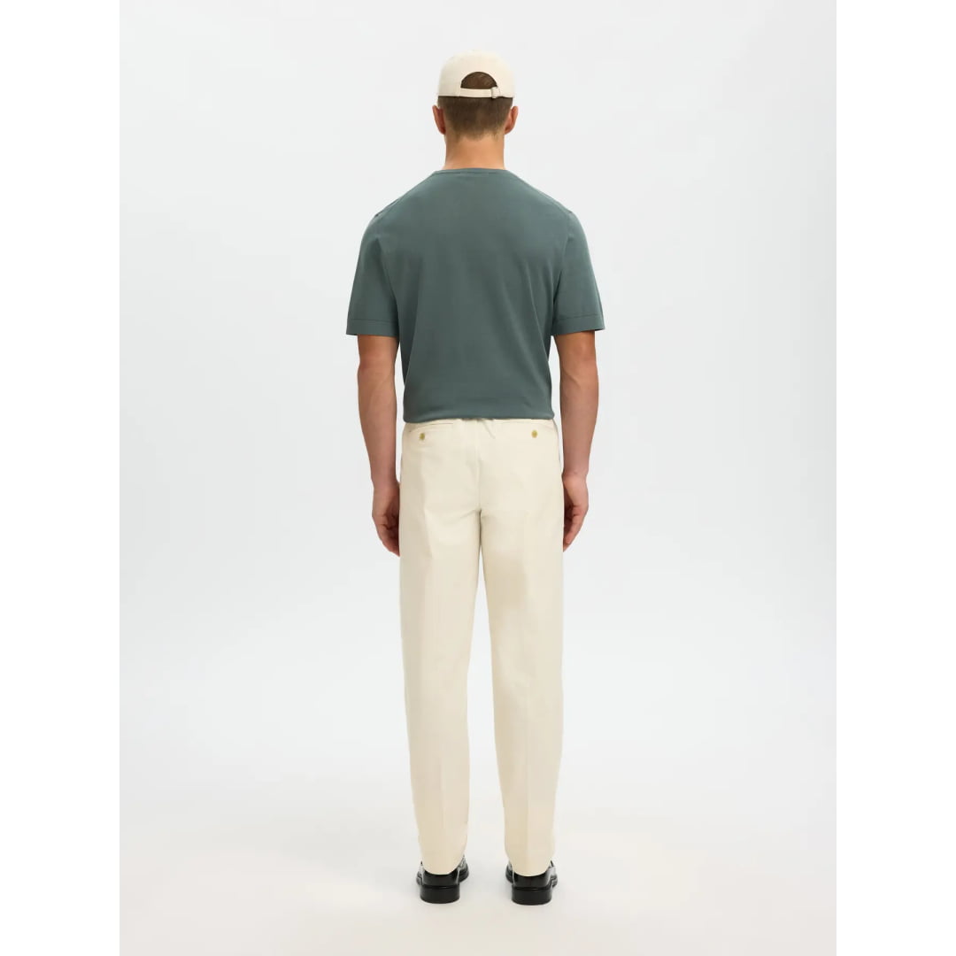 Pantalon Selected SLH190-REG Tape Leroy Pleat Jari Birch