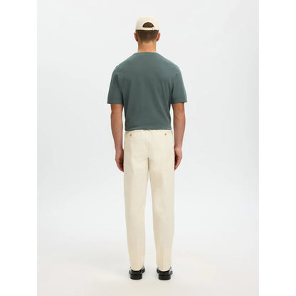 Pantalon Selected SLH190-REG Tape Leroy Pleat Jari Birch