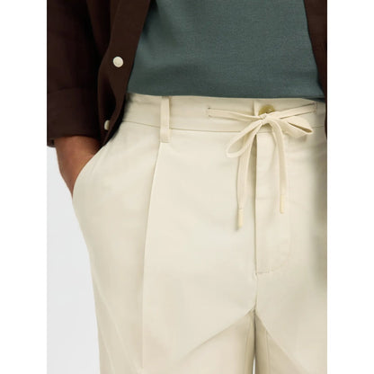 Pantalon Selected SLH190-REG Tape Leroy Pleat Jari Birch