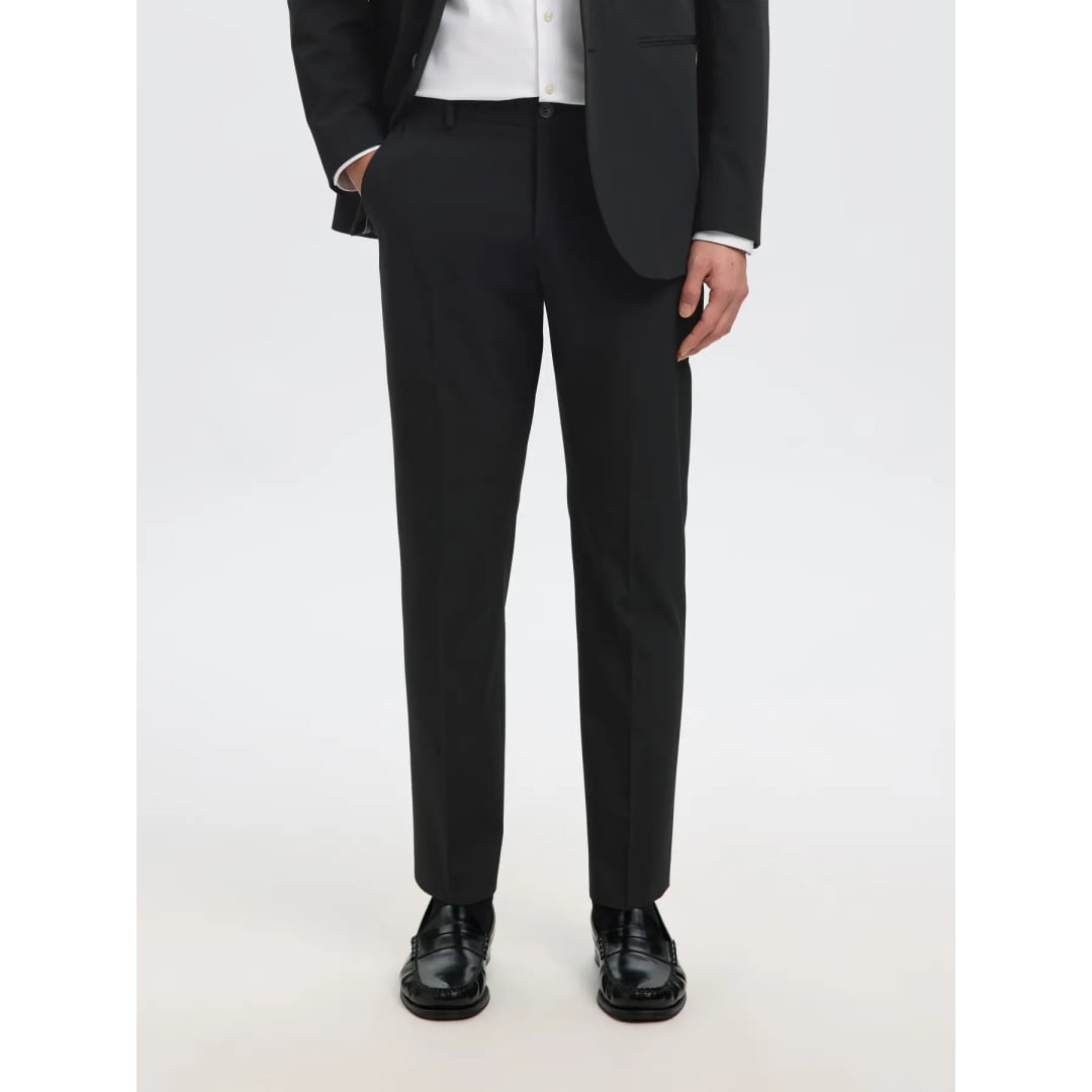 Pantalon Selected SLHSLIM Liam Flex Black - Slhslim Navy