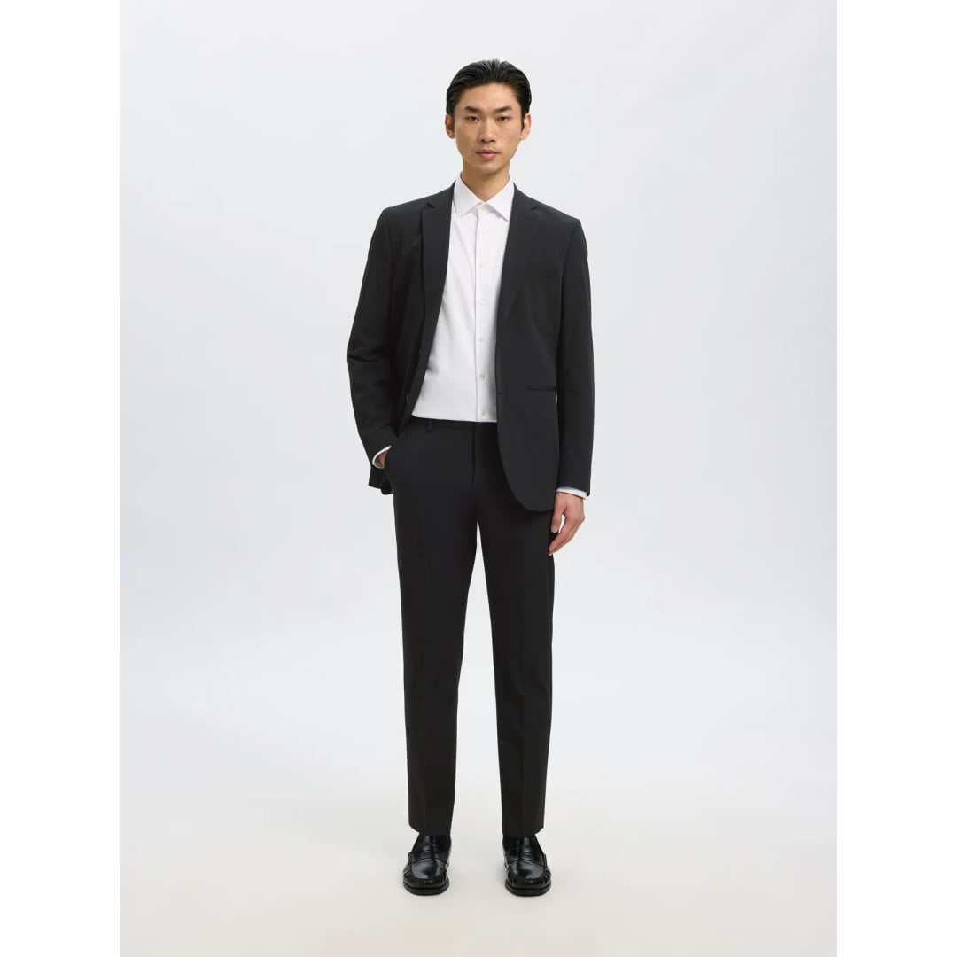 Pantalon Selected SLHSLIM Liam Flex Black - Slhslim Navy