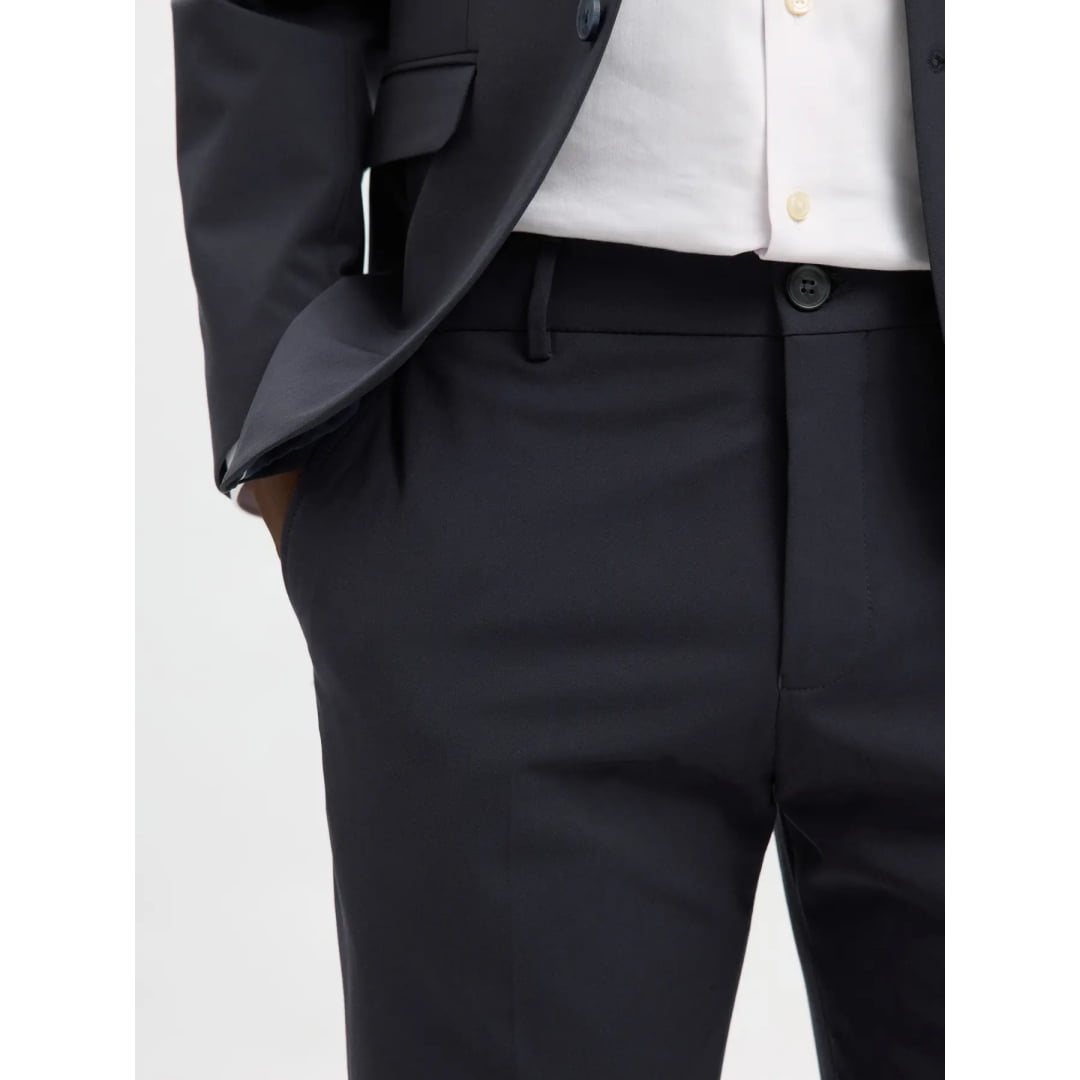 Pantalon Selected SLHSLIM Liam Flex Navy Blazer - Slhslim