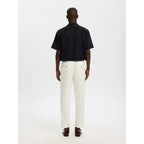 Pantalon Selected SLM172-SLIMTAPE Brody Linen BLD Cloud