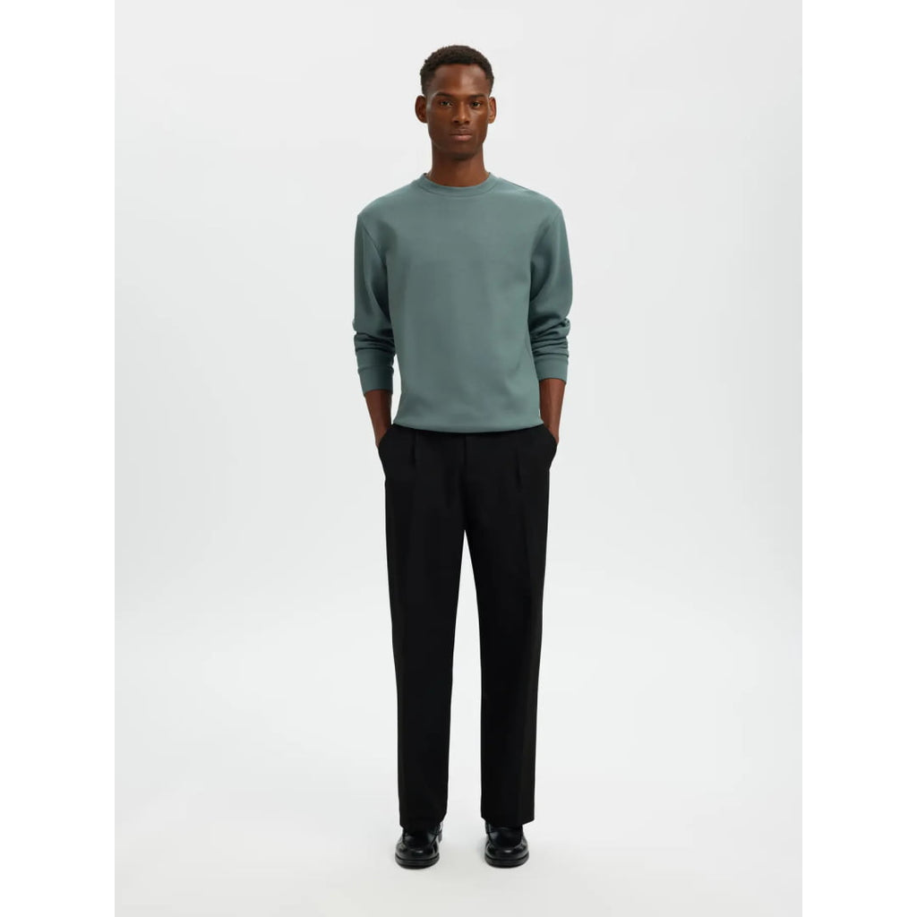 Pantalon Selected SLM220 Loose Finn Flex Black - Slm220