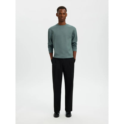 Pantalon Selected SLM220 Loose Finn Flex Black - Slm220