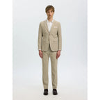 Pantalon Selected SLMSLIM-OASIS Linen Sand - Slmslim-oasis