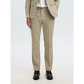 Pantalon Selected SLMSLIM-OASIS Linen Sand - Slmslim-oasis