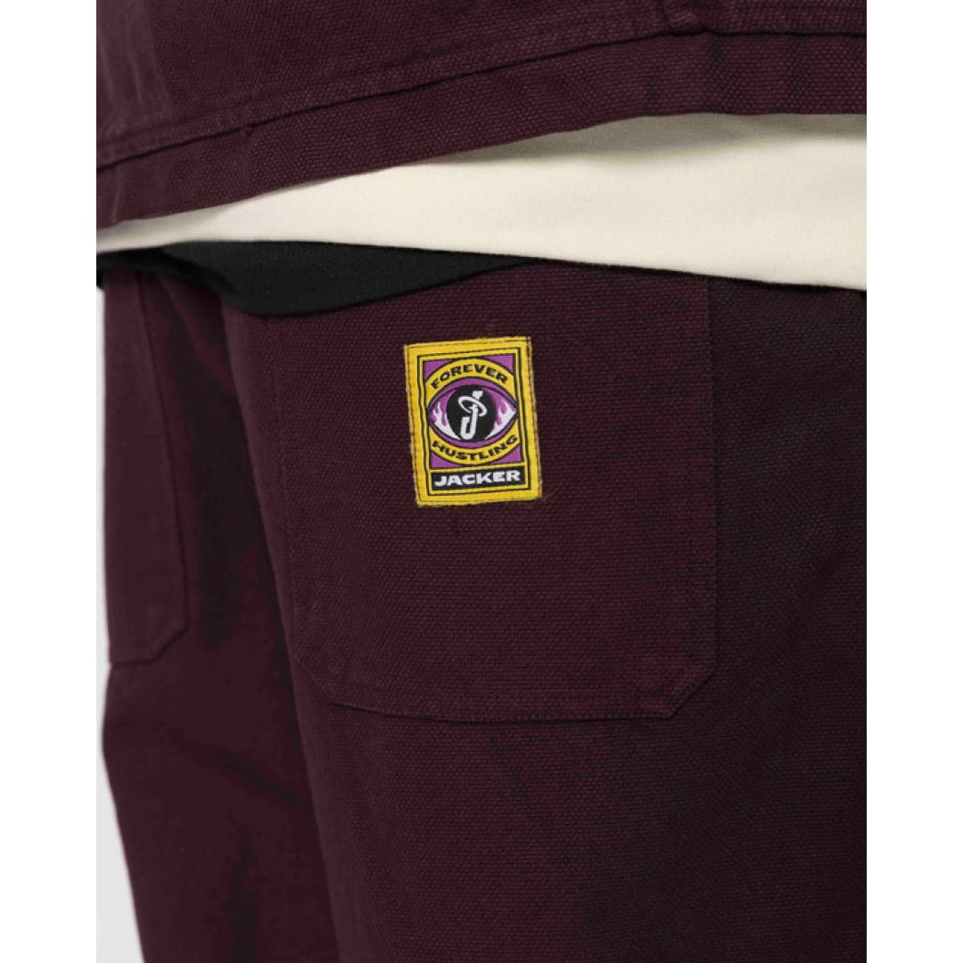 Pantalons Jacker Hustlers Dyed Chino Purple - Sweat