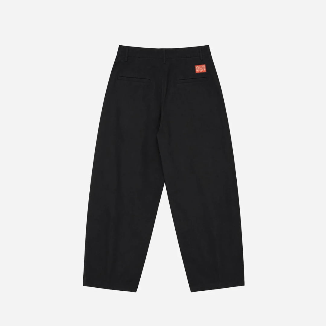 Pantalons Jacker Pleated Baggy Black - Insidshop.com
