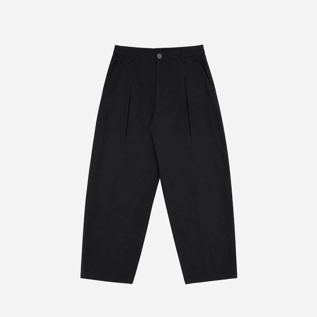Pantalons Jacker Pleated Baggy Black - Insidshop.com