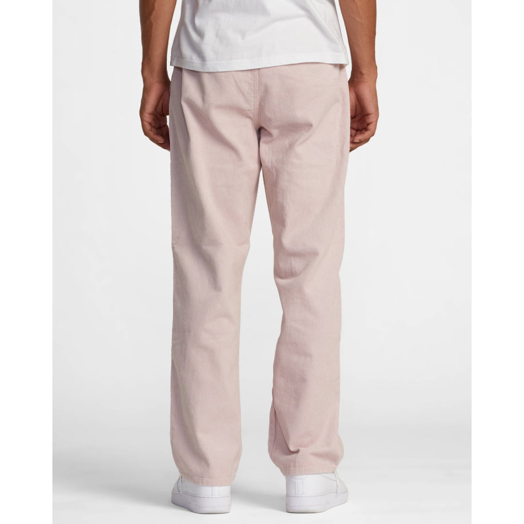 Pantalons RVCA Americana Elastic Cord Pale Mauve - Rvca
