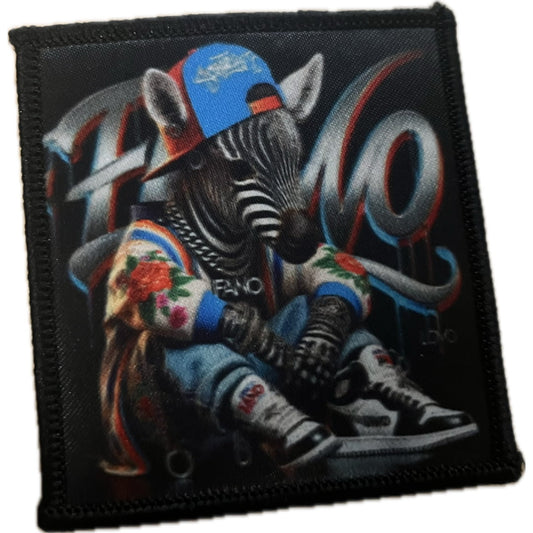 Patch Scratchy’s Zèbre Tag - Unique / Tom et Jerry