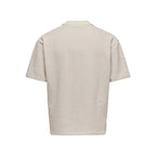 Polo Only & Sons ONSKIAN Life RLX Stripe Egret Pumice Stone