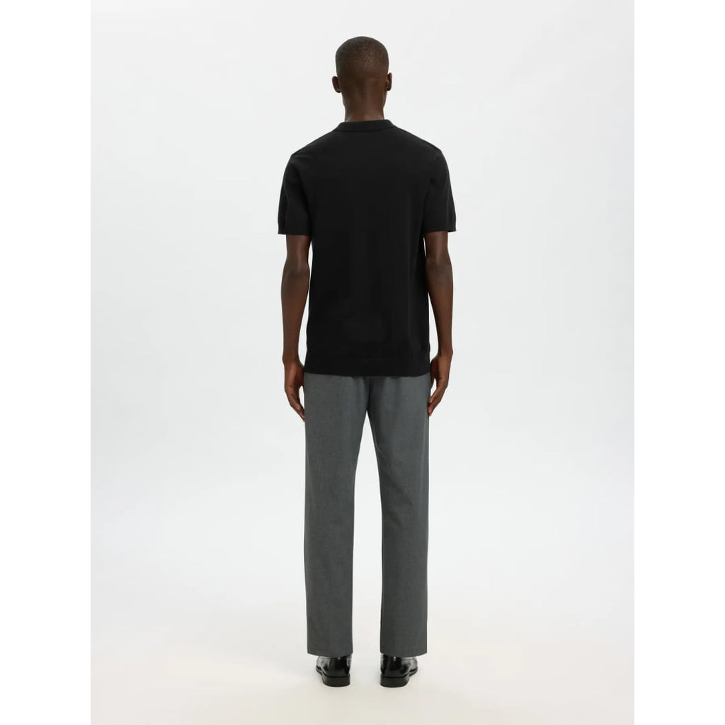 Polo Selected SLHBERH SS Black - Slhberh Ss - Insidshop.com