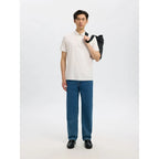 Polo Selected SLHFAVE Zip Cloud Dancer - Slhfave