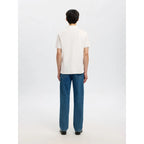 Polo Selected SLHFAVE Zip Cloud Dancer - Slhfave