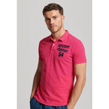 Polo Superdry Vintage Superstate Raspberry Pink - superdry