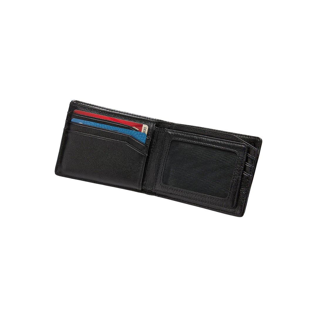 Portefeuille en Cuir Nixon Pass Noir - Unique / En -