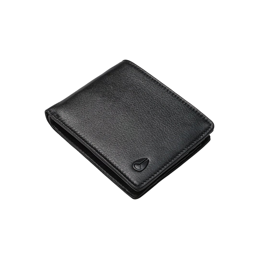 Portefeuille en Cuir Nixon Pass Noir - Unique / En -