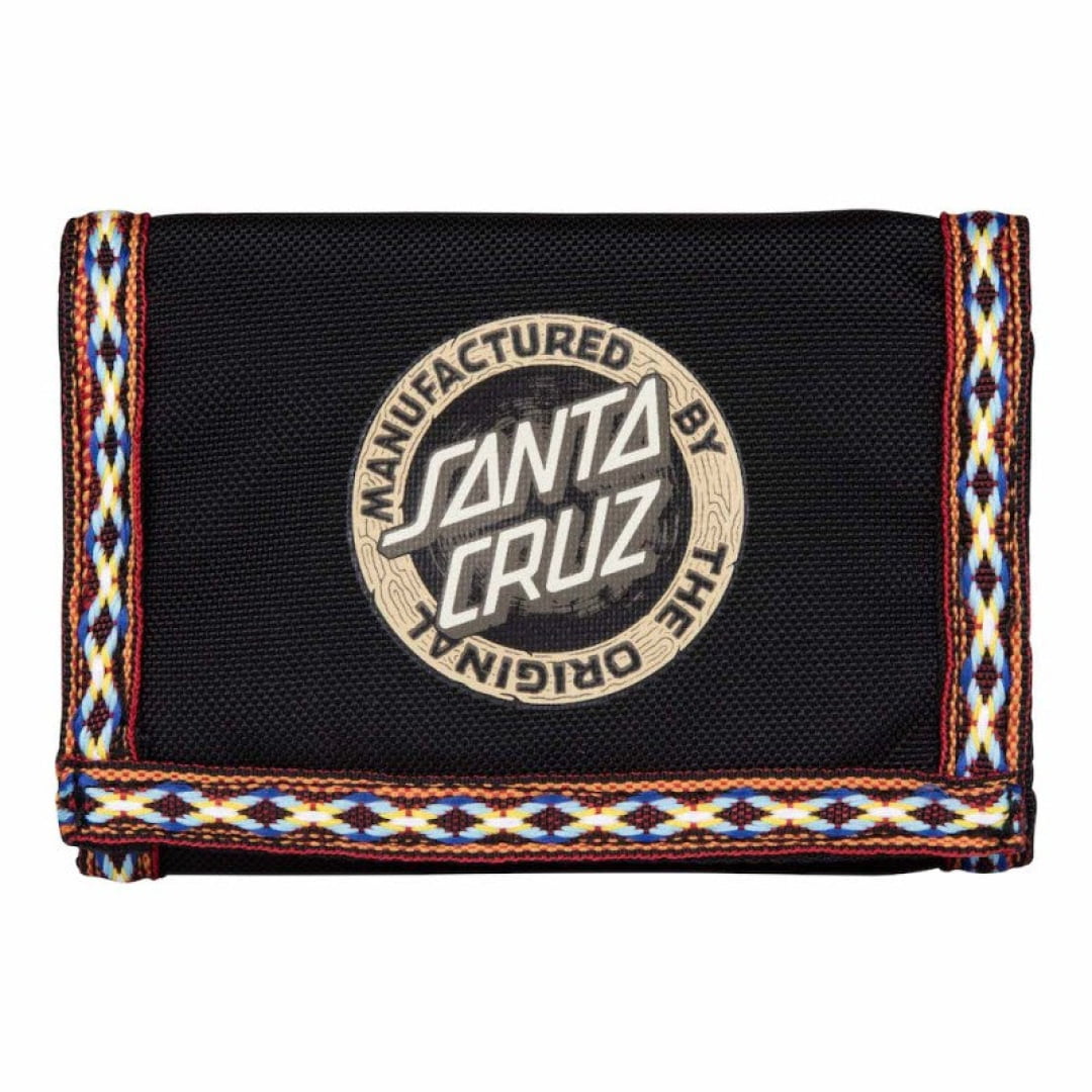 Portefeuille Santa Cruz Carved MFG - Unique / Black