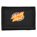 Portefeuille Santa Cruz Oval Check Flame Black - Unique