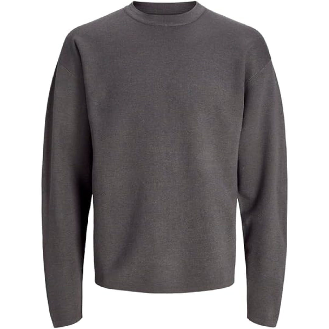 Pull Jack & Jones JJEURBAN Knit Crew Neck Black - Jjeurban