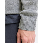 Pull Jack & Jones JPRBLULAMBSWOOL Knit Crew Medium Grey