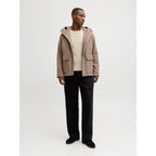 Pull Jack & Jones JPRBLULAMBSWOOL Knit Crew Silver Lining