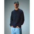 Pull Jacker Classic Felt Knit Navy - Insidshop.com