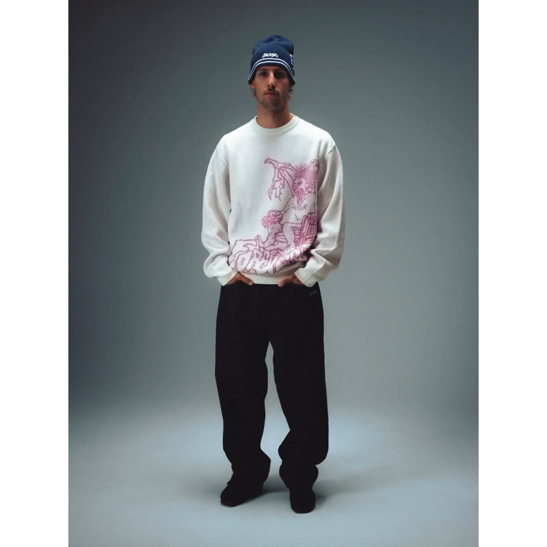 Pull Jacker Karen Knit White - Insidshop.com