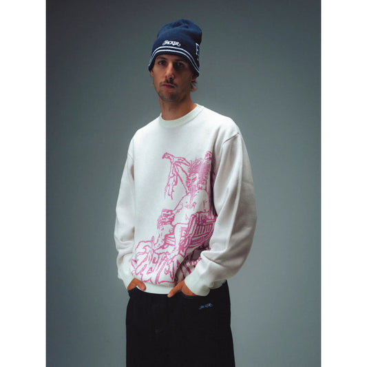 Pull Jacker Karen Knit White - Insidshop.com