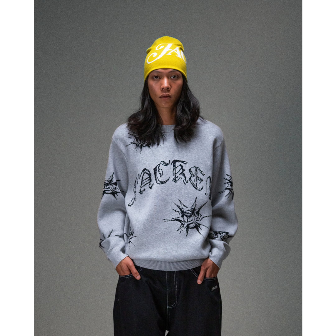 Pull Jacker N°1890 Knit Grey - Insidshop.com
