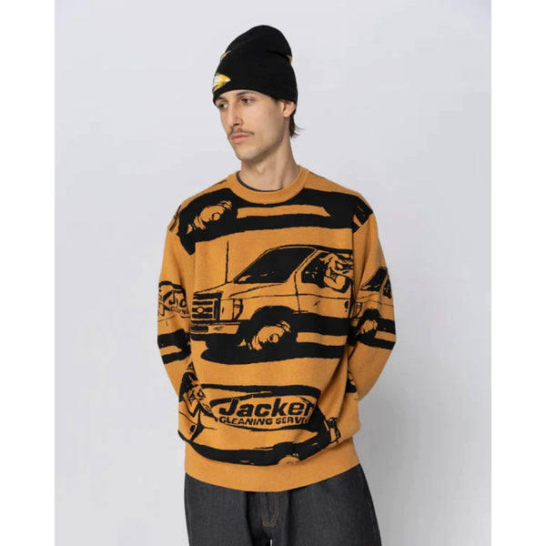 Pull Knit Jacker Cleaner Yellow - Insidshop.com