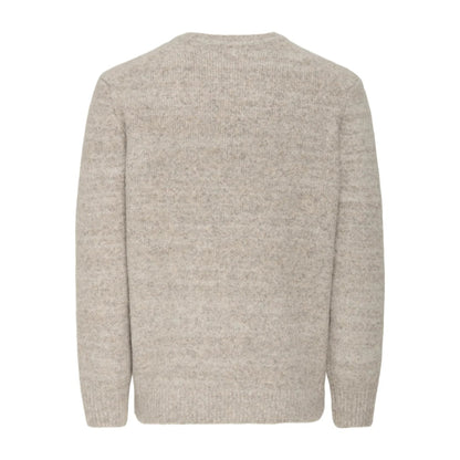 Pull Only & Sons Onsbay Reg Crew Knit Turtledove Silver