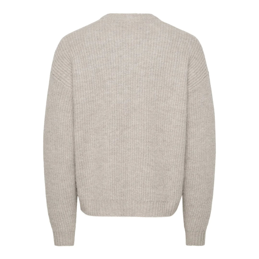 Pull Only & Sons ONSBOB DS LS Crew Knit Silver Lining